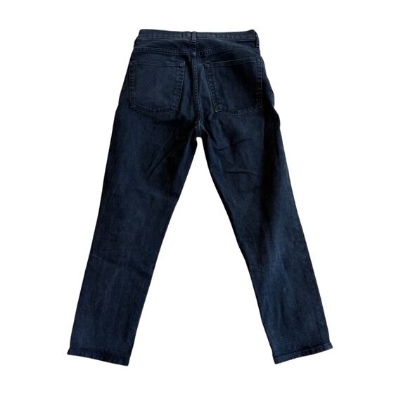 Everlane High Rise Straight Womens Washed Black Ankle Jean Size 27 Denim Casual - Picture 4 of 4